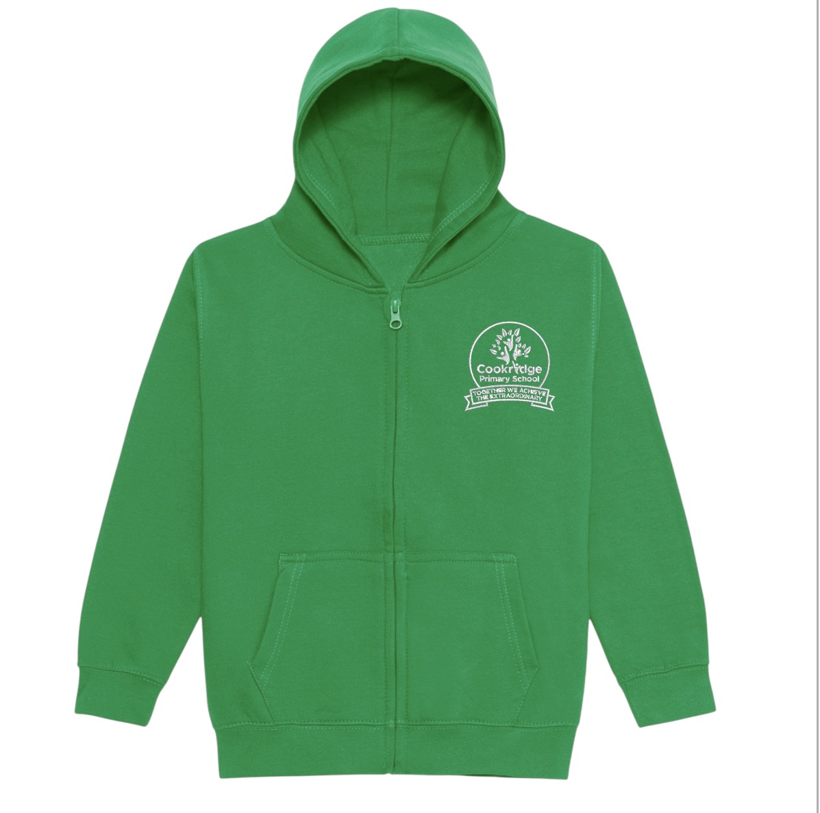 Cookridge Green Zip up hoodie