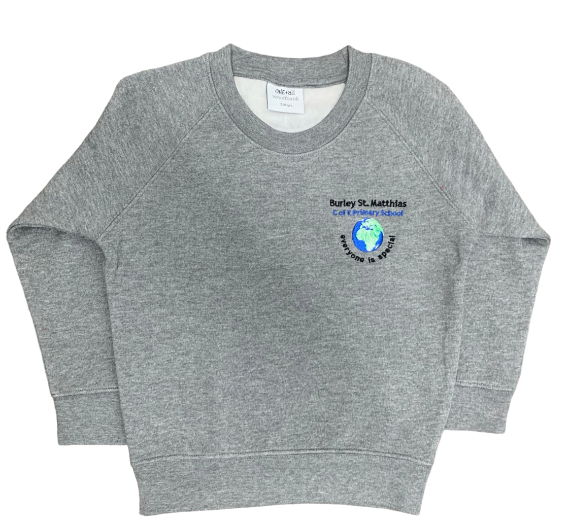 Burley St Matthias Grey Sweatshirt
