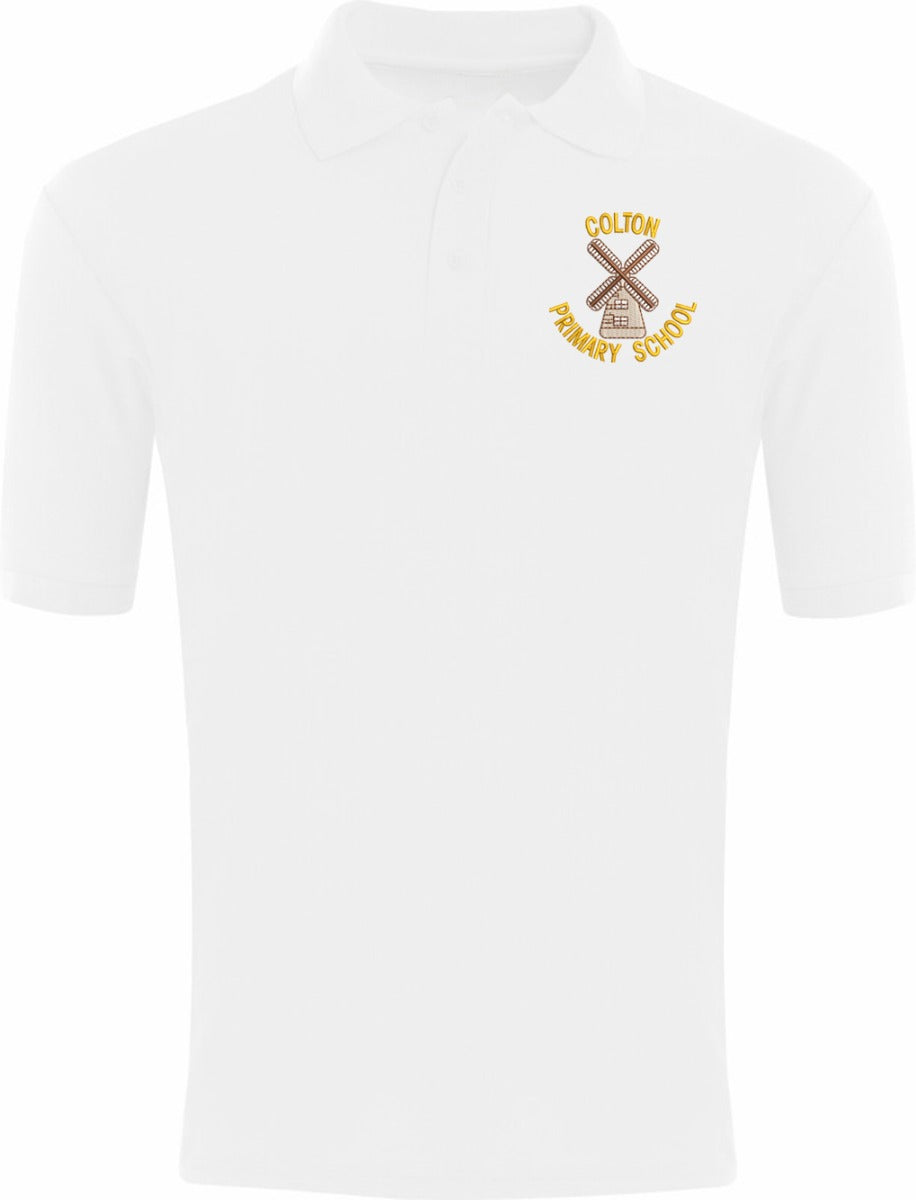 Colton Primary White Polo Shirt