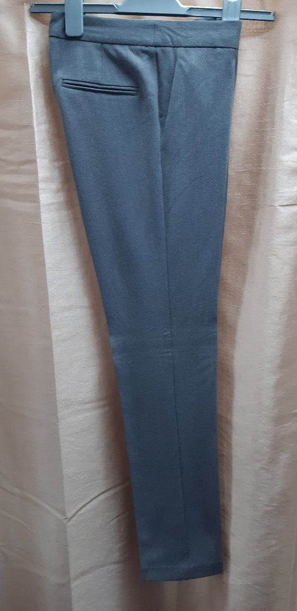 Girls Slim Fit Trousers - Grey