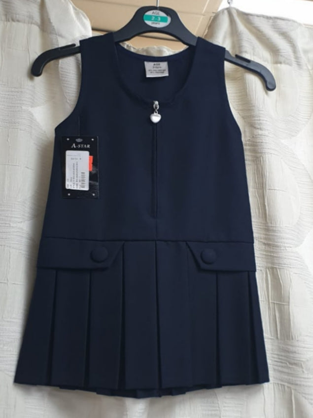 Navy Pinafore