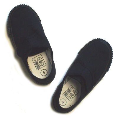 Black Velcro Pumps
