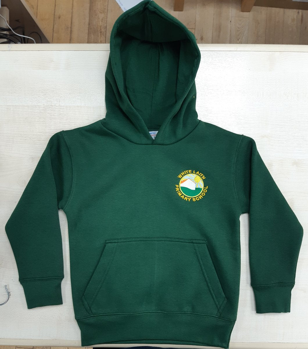 White Laith Primary Hoody