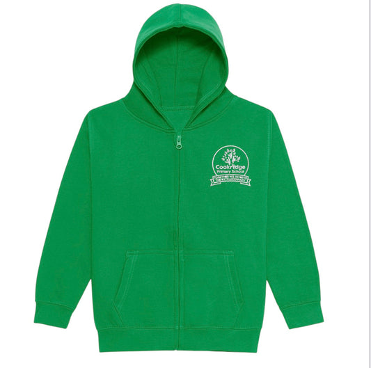 Cookridge Green Zip up hoodie