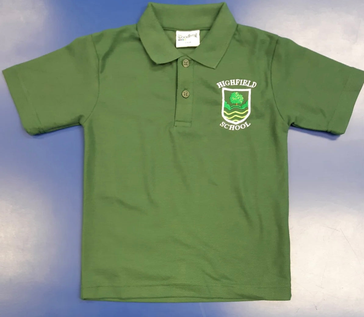 Highfield green poloshirt