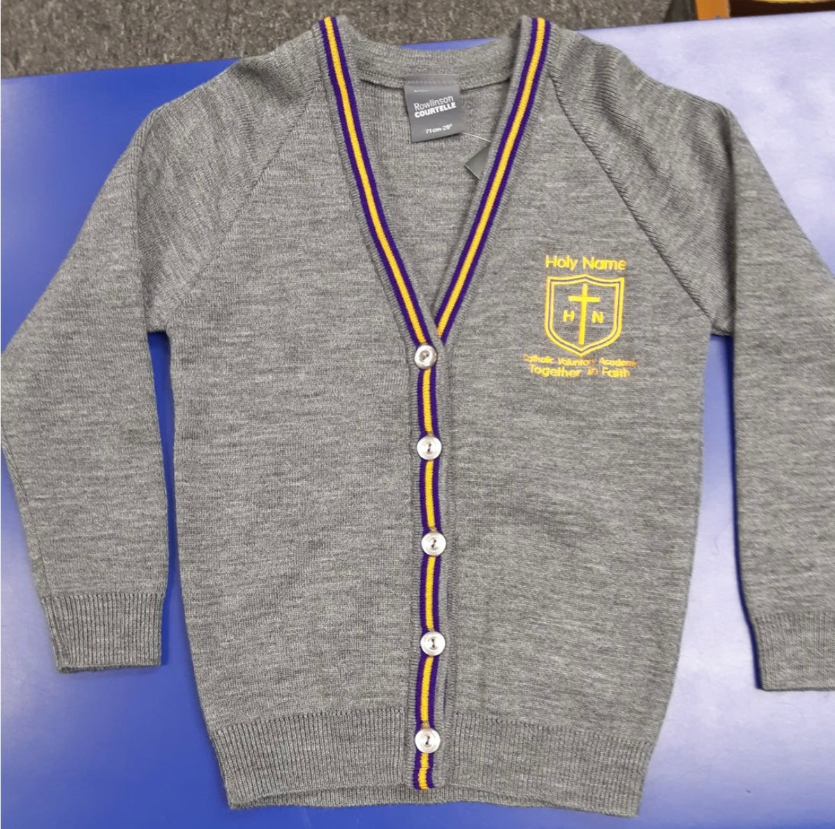 Holy Name Knitted Cardigan