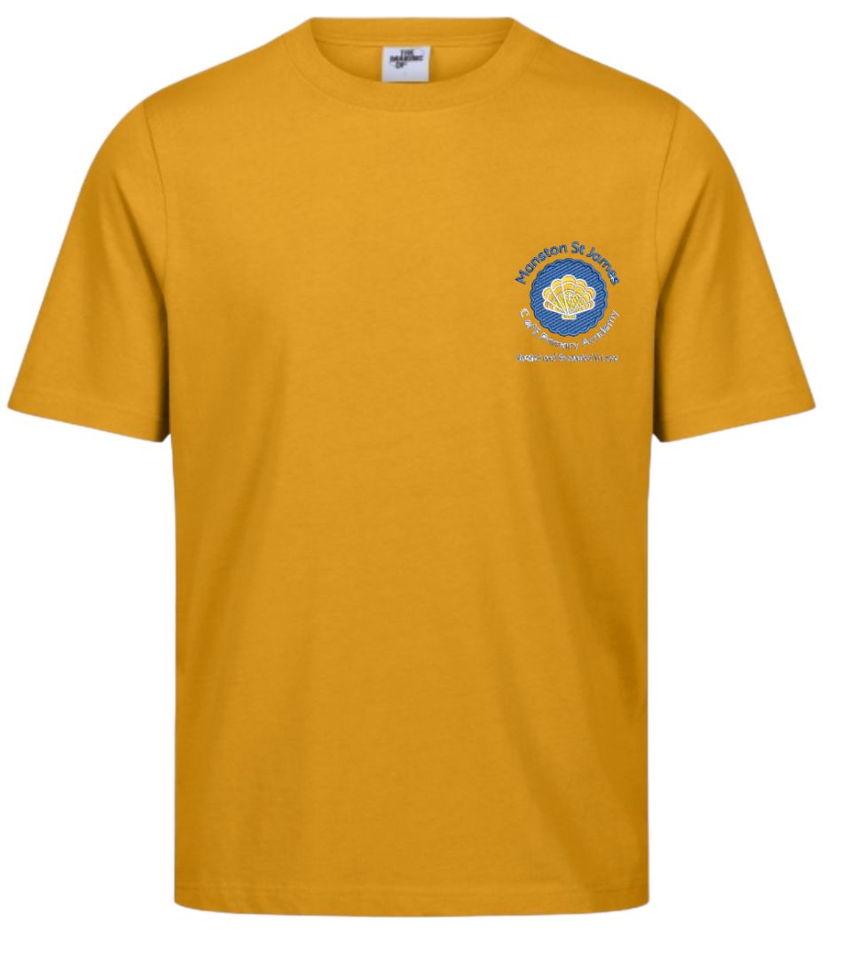 Manston St James Yellow PE T-shirt (Yr 1-6)