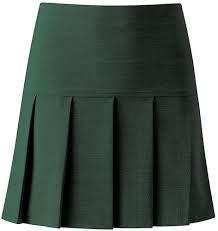 Allerton High Bottle Green Skirt
