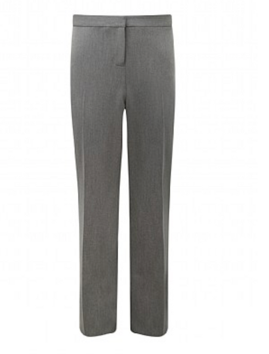 Girls Slim Fit Trousers - Grey
